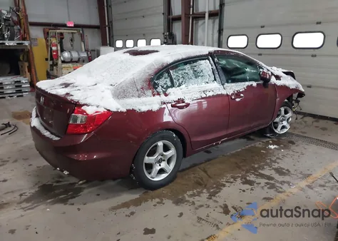 2012 Honda Civic Lx из США, поврежденный, VIN 2HGFB2F58CH532701